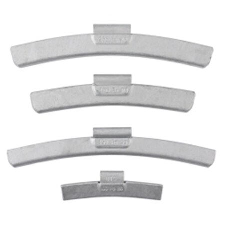 House 1.5 oz BTSFE Coated Steel Clip-On Wheel Weight, 25PK HO3007311